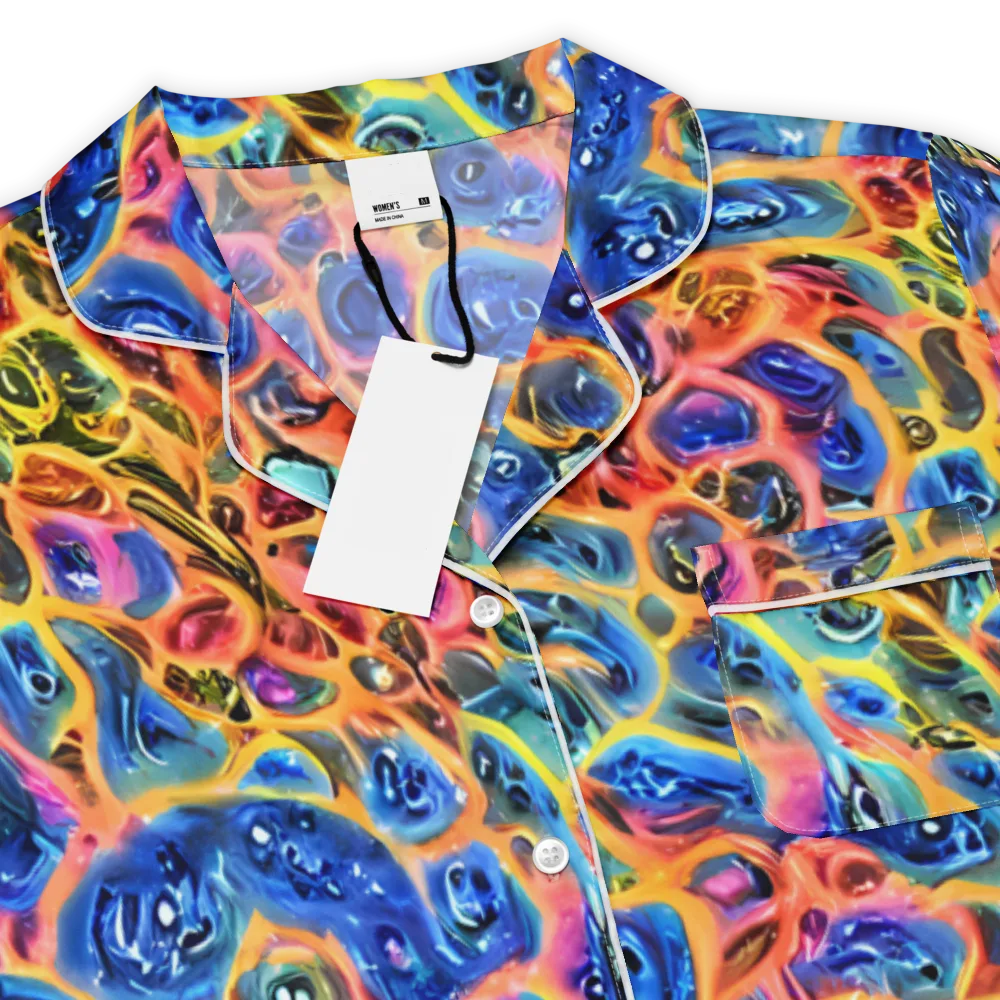 Solar Sonic on Women's Short Sleeve Pajama Top — Product details