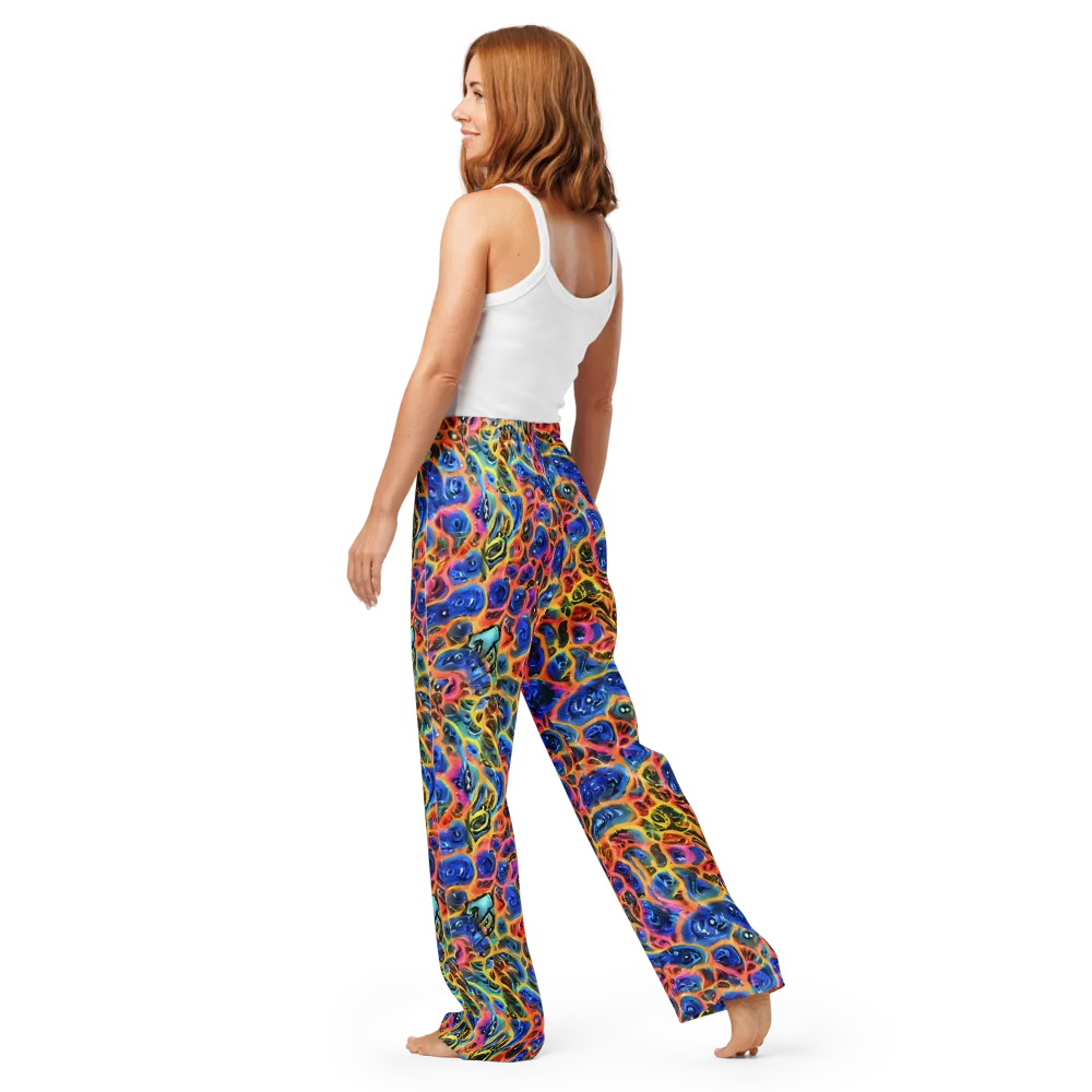 Solar Sonic on Women's Pajama Pants — Back