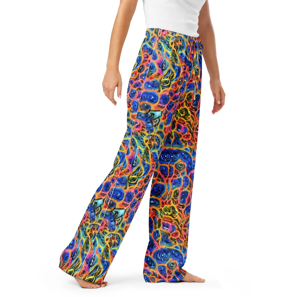 Solar Sonic on Women's Pajama Pants — Right Front