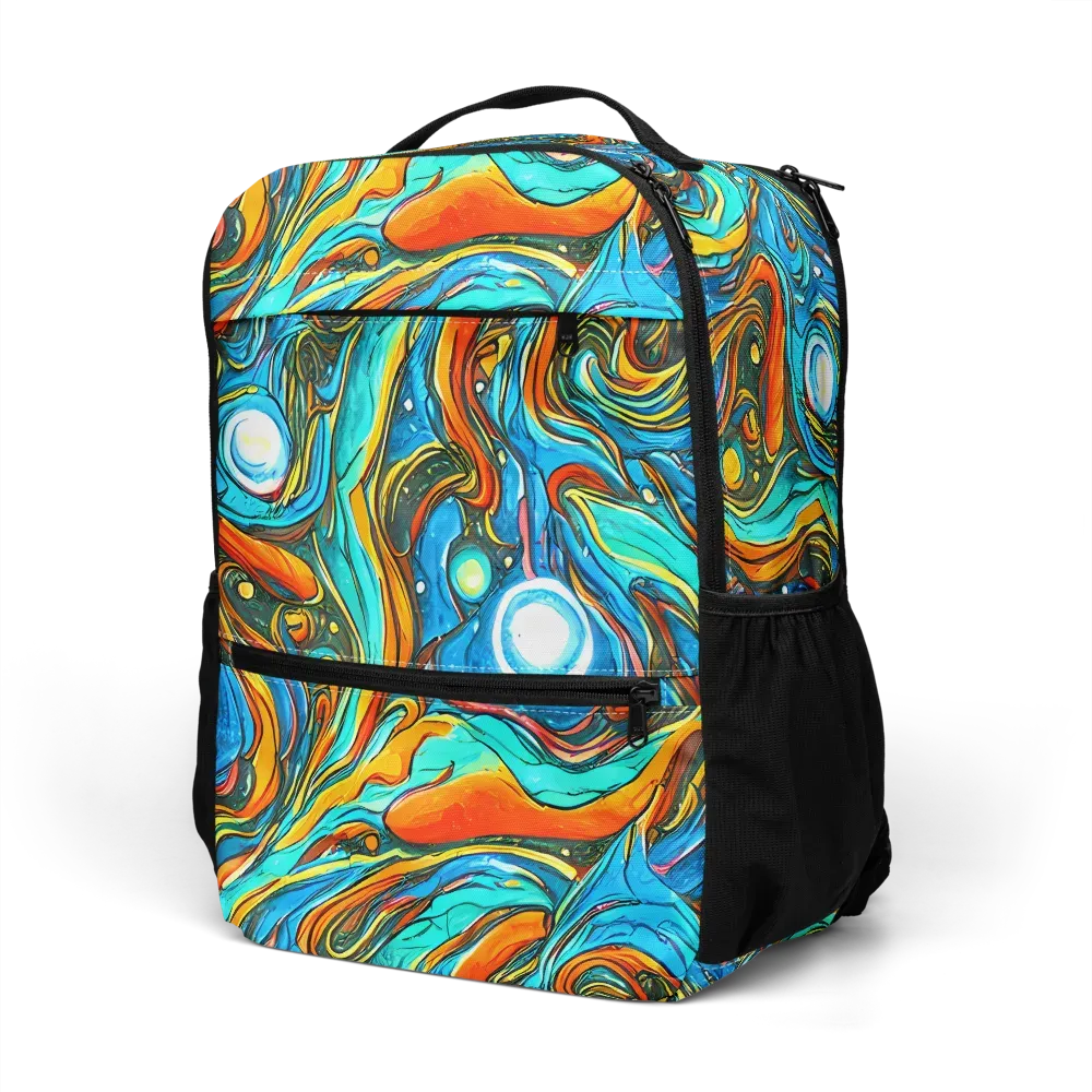 Plasma Reef on Utility Backpack — Left Front
