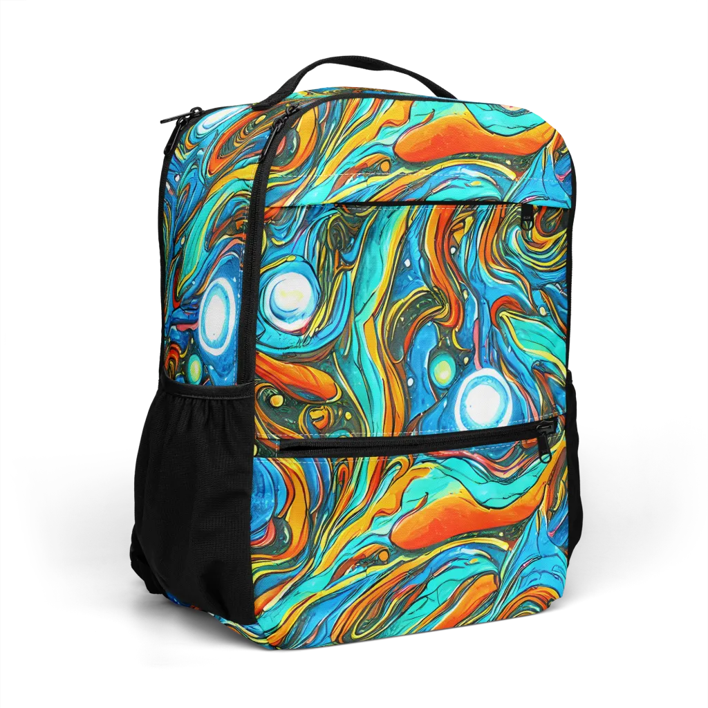 Plasma Reef on Utility Backpack — Right Front