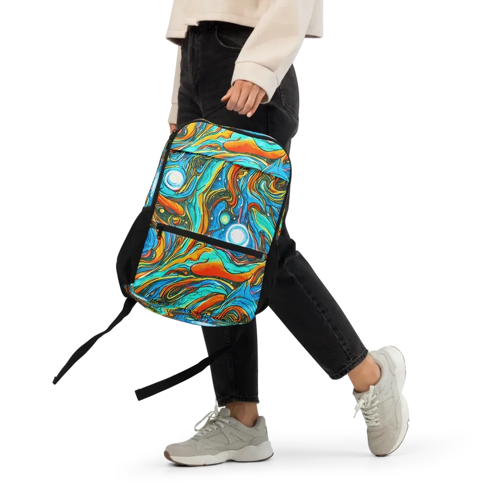 Plasma Reef on Utility Backpack — Front