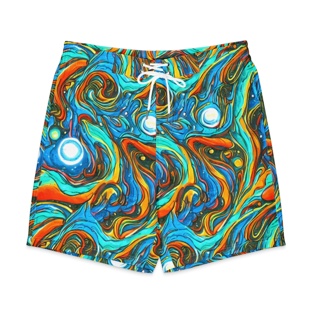 Plasma Reef on Men's Board Shorts — Front