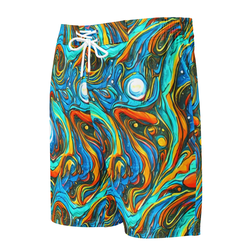 Plasma Reef on Men's Board Shorts — Front