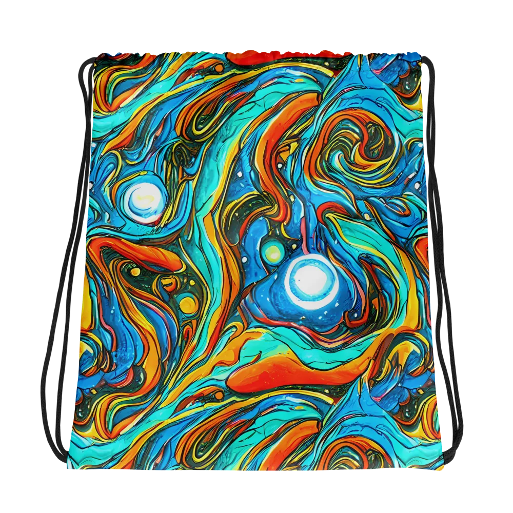 Plasma Reef on Drawstring Bag — Photo