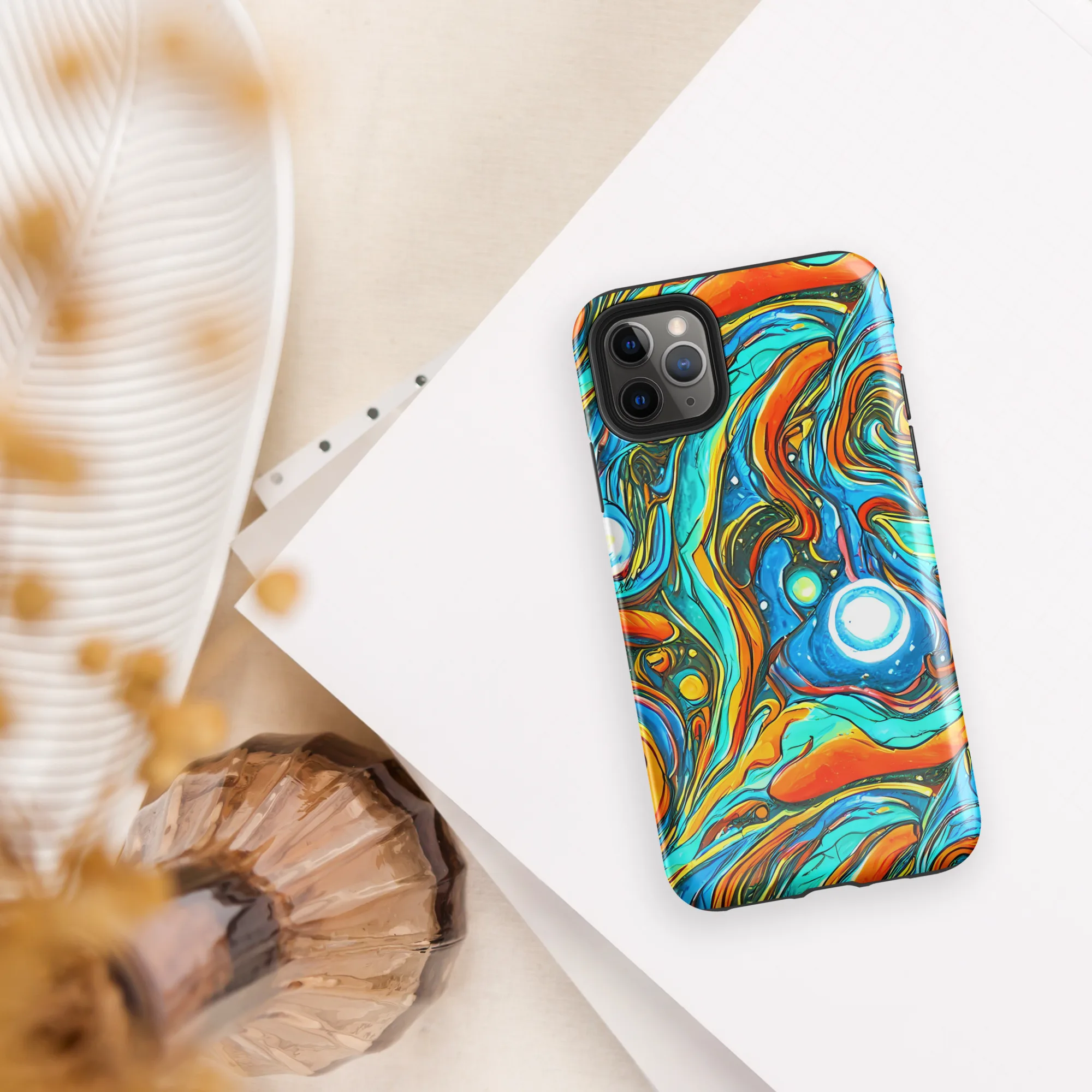 Plasma Reef on Tough Case for iPhone® — Front