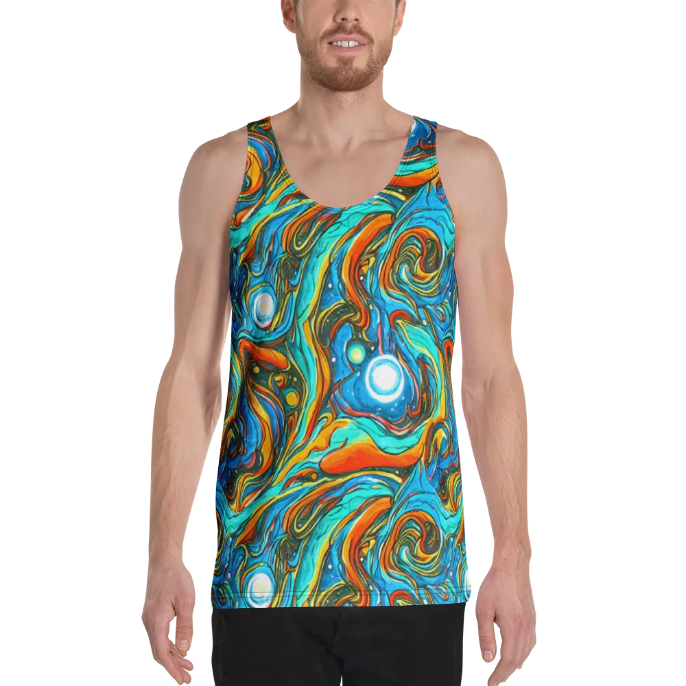 Plasma Reef on Men's Tank Top — Front