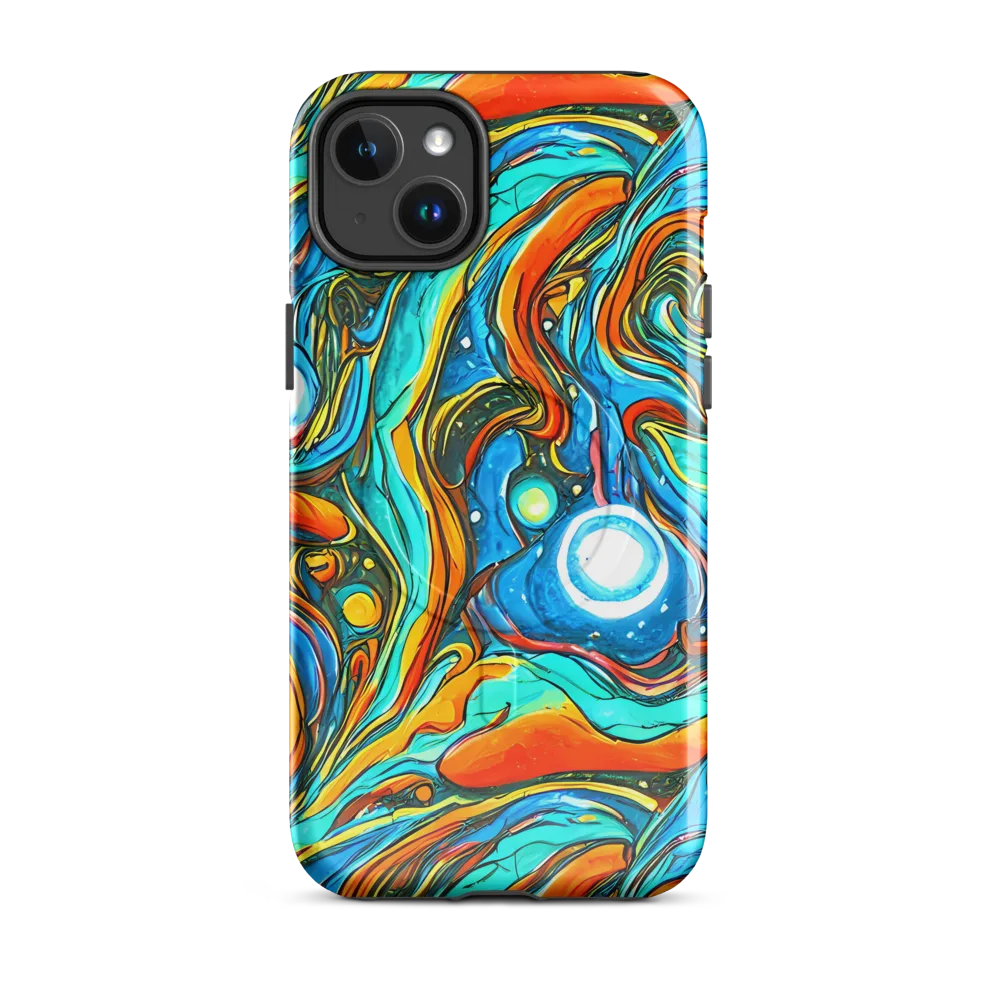 Plasma Reef on MagSafe Tough Case for iPhone® — Front