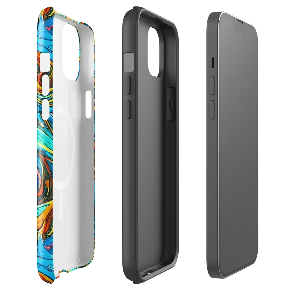 Plasma Reef on MagSafe Tough Case for iPhone® — Front