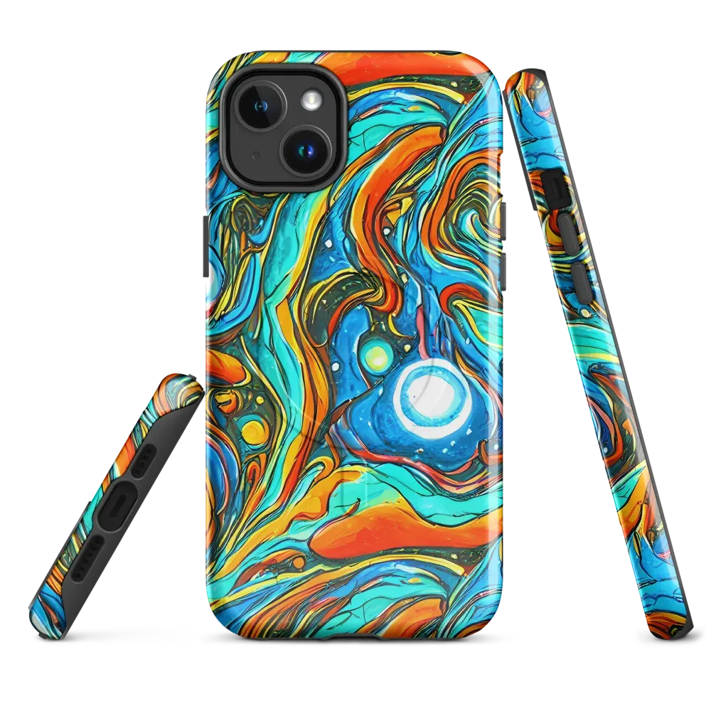 Plasma Reef on MagSafe Tough Case for iPhone® — Front