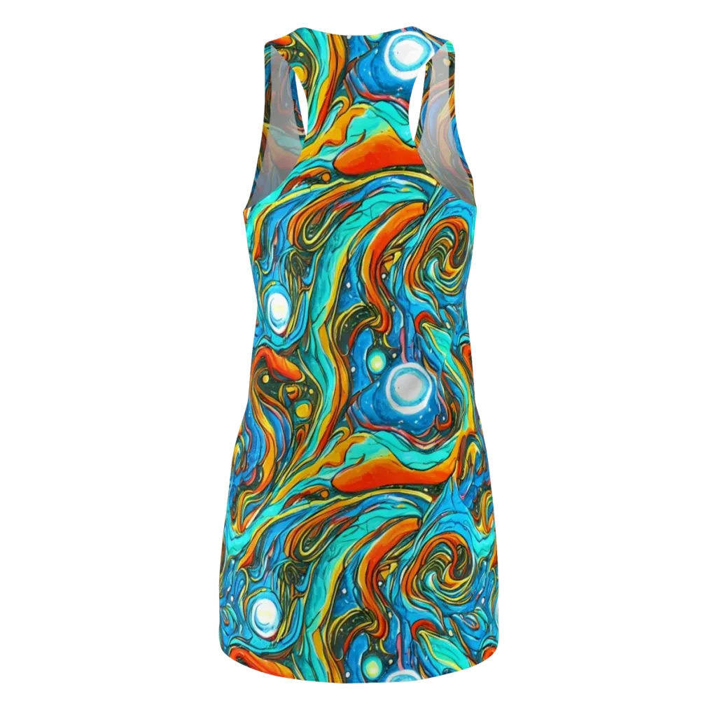 Plasma Reef on Racerback Dress — Back