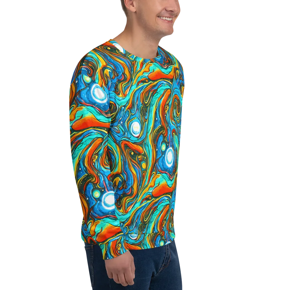 Plasma Reef on Sweatshirt — Right Front