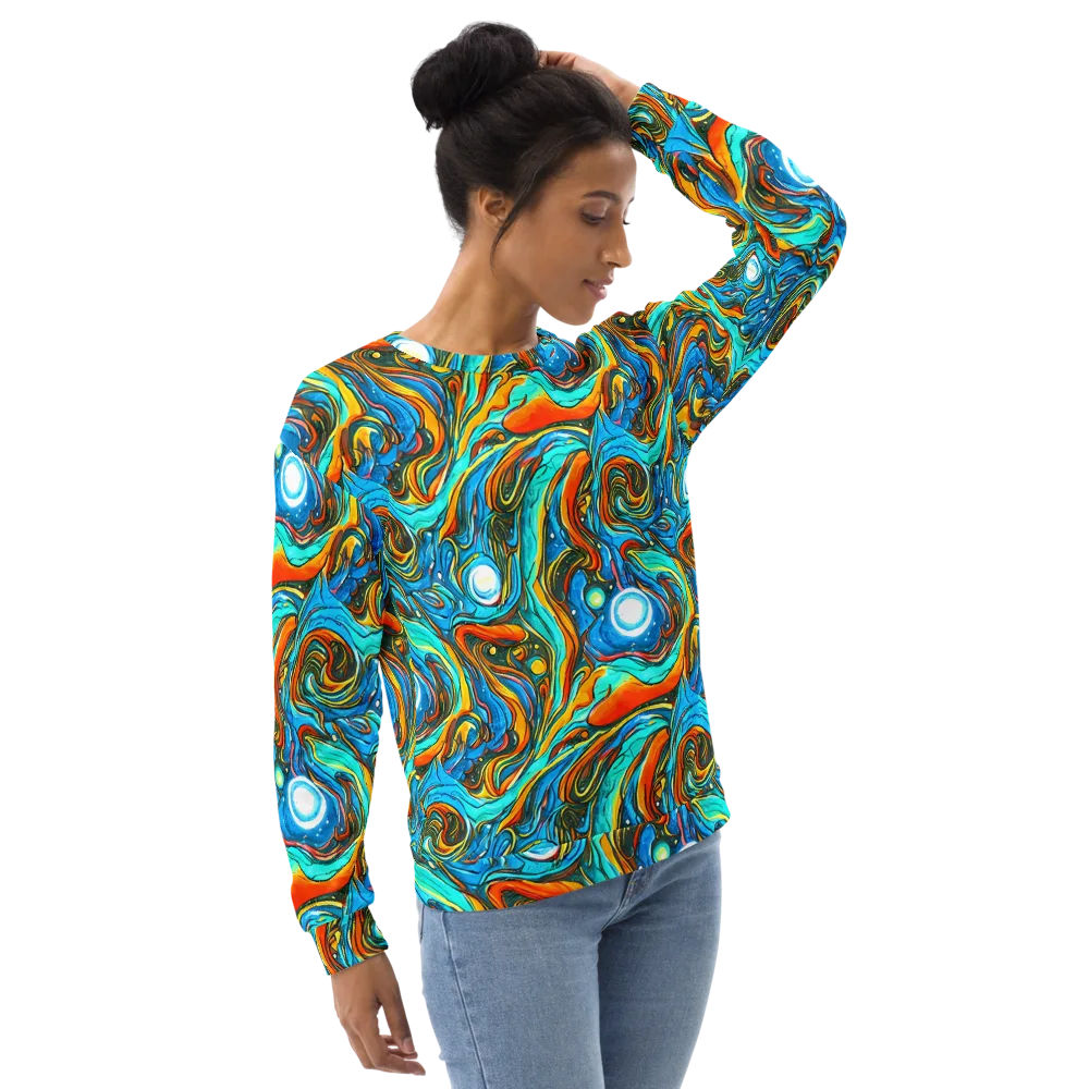 Plasma Reef on Sweatshirt — Right Front