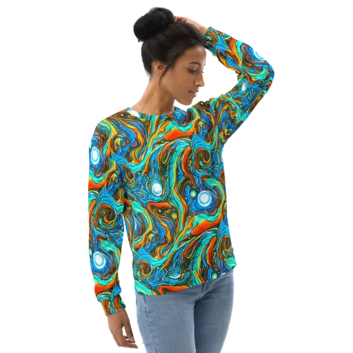 Plasma Reef on a Sweatshirt