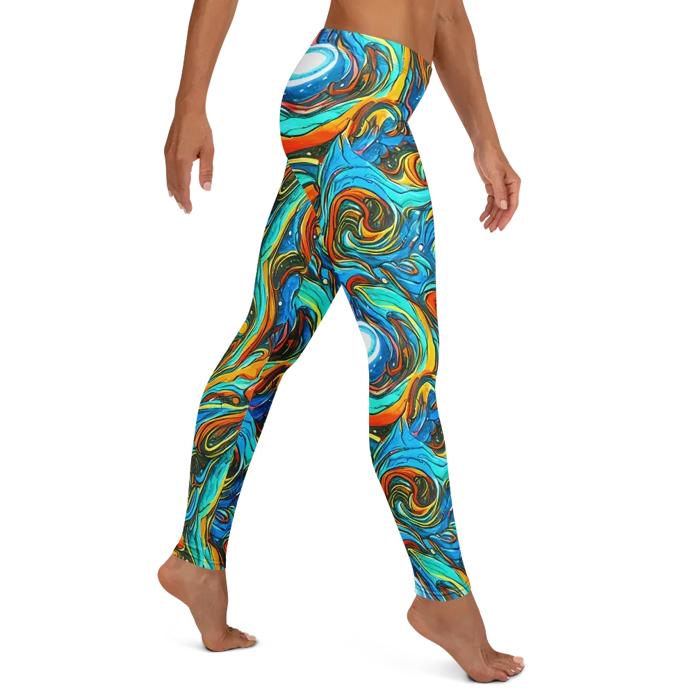 Plasma Reef on Leggings — Right