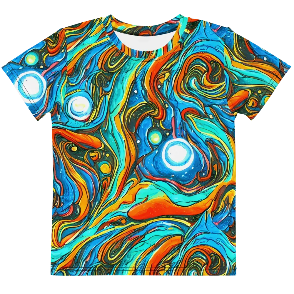 Plasma Reef on Kids Crew Neck T-Shirt — Front