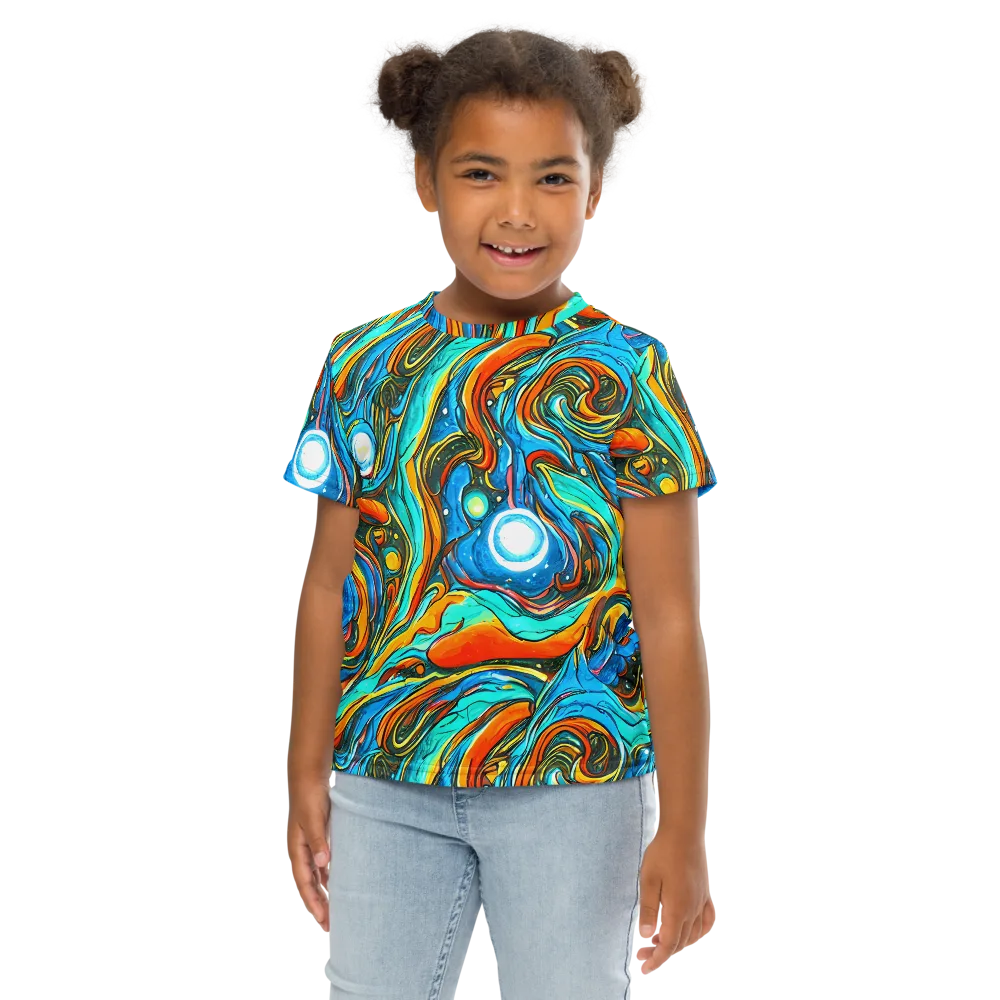 Plasma Reef on Kids Crew Neck T-Shirt — Front