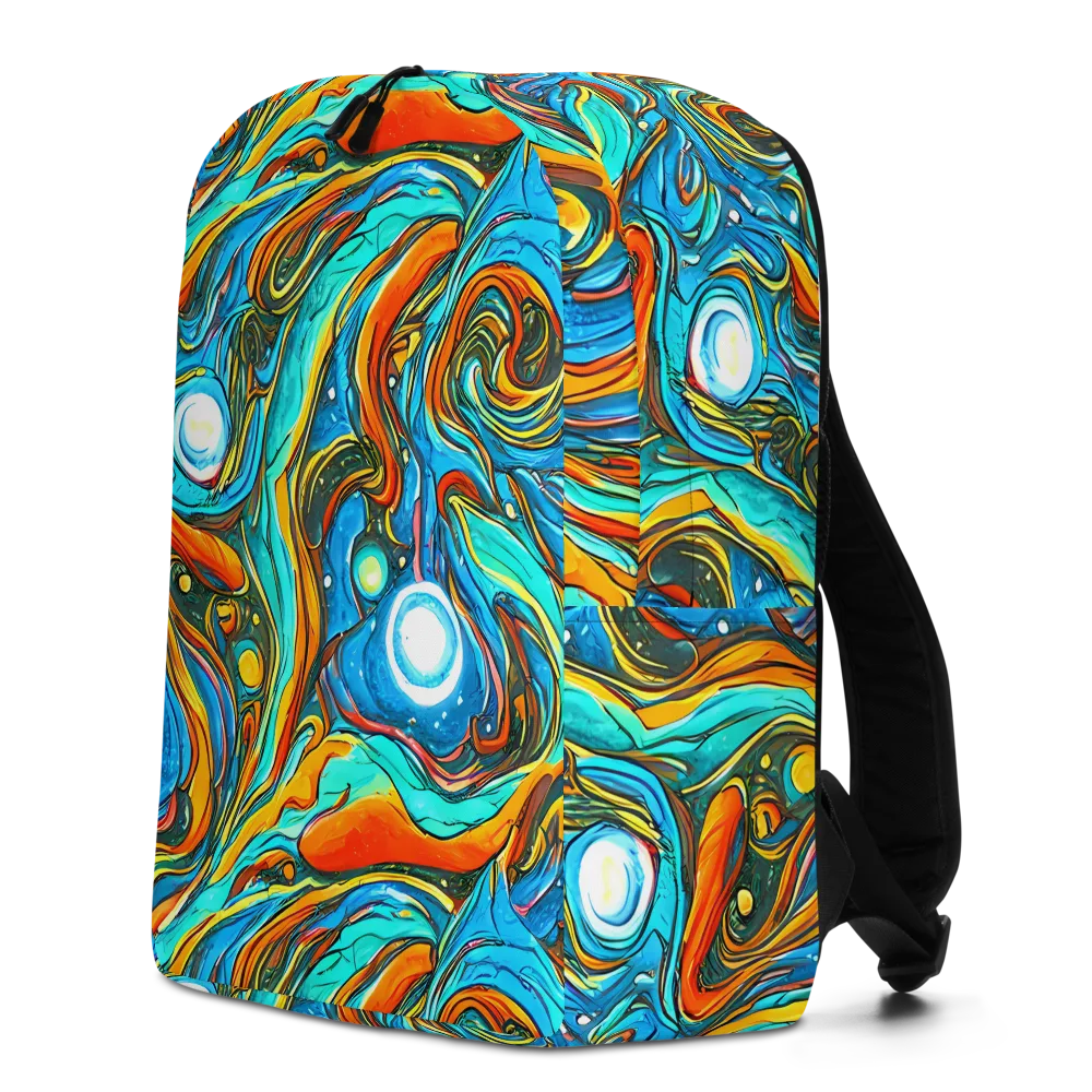 Plasma Reef on Minimalist Backpack — Left