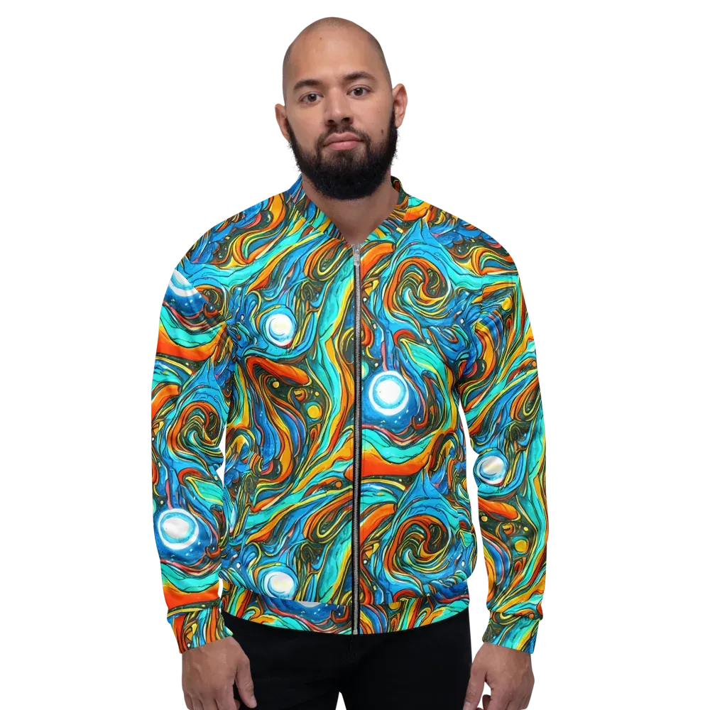 Plasma Reef on Bomber Jacket — Front