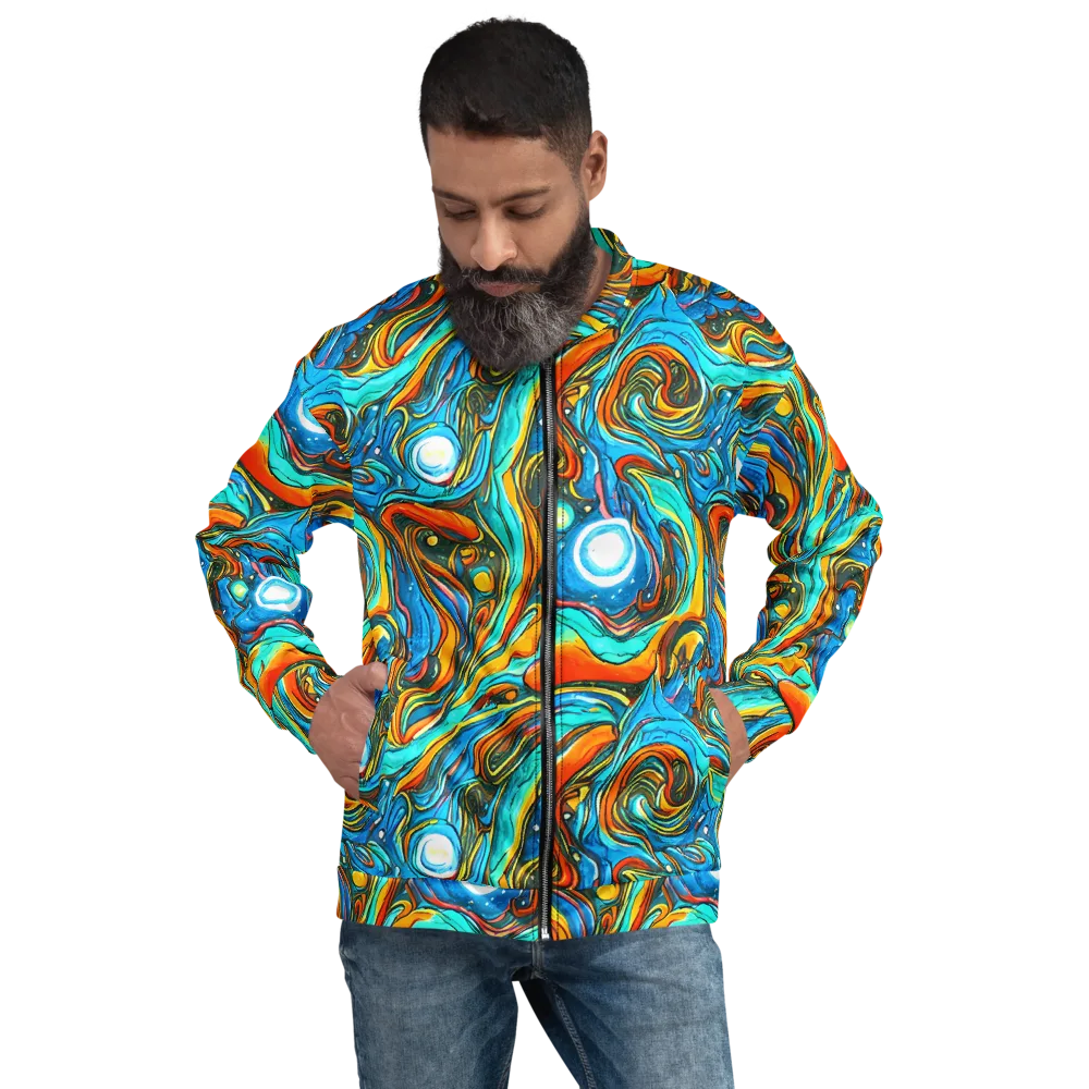 Plasma Reef on Bomber Jacket — Front