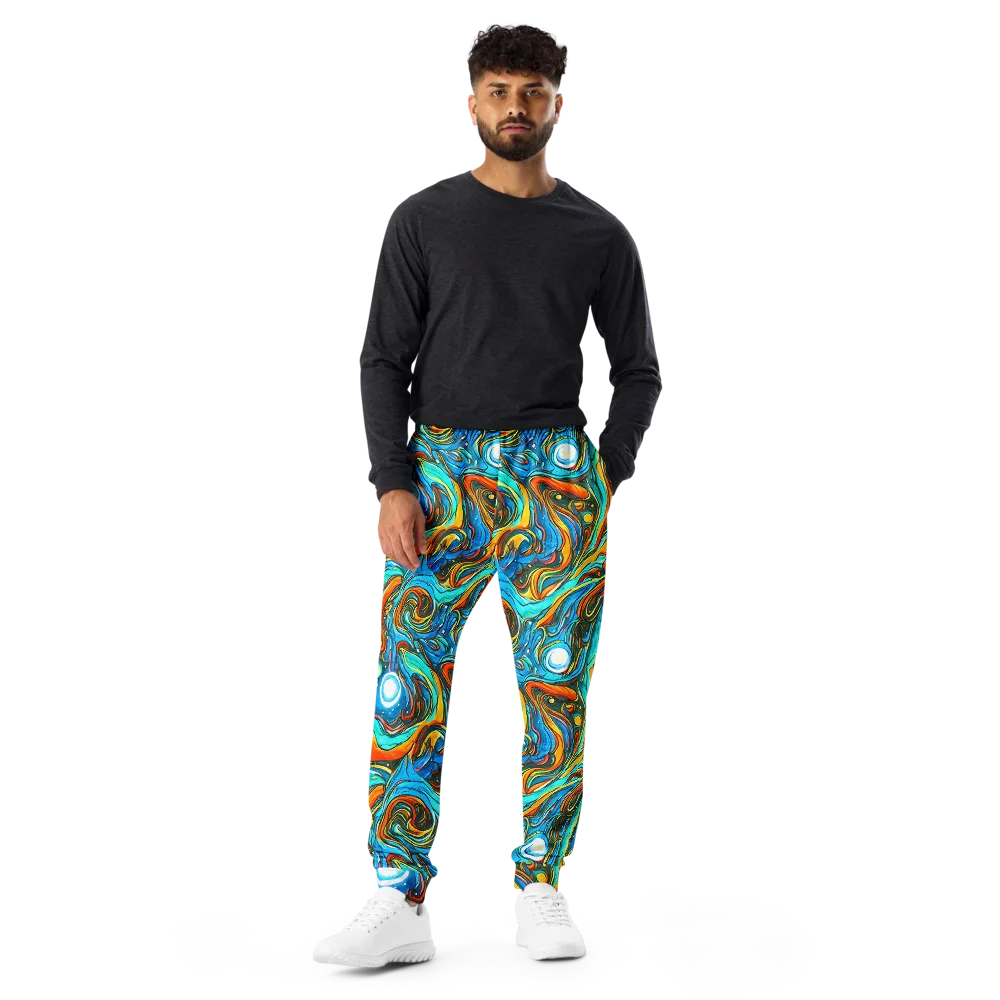 Plasma Reef on Men's Joggers — Front