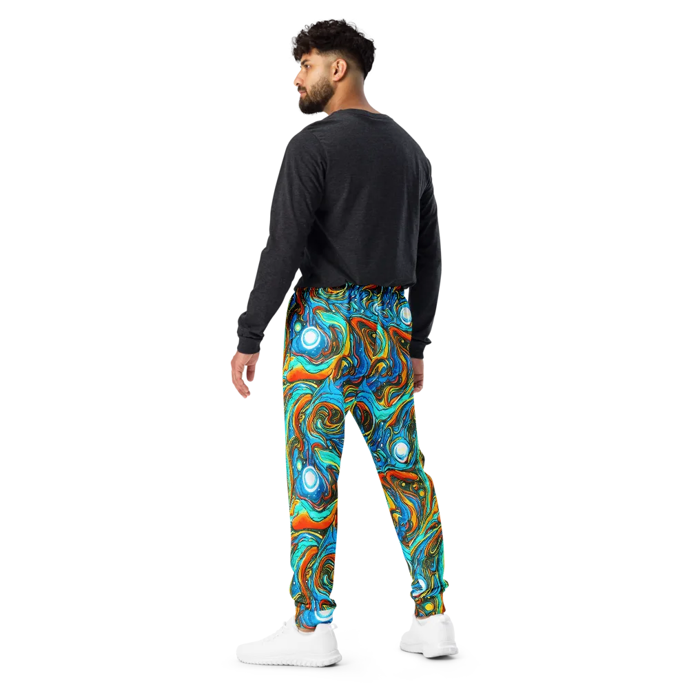 Plasma Reef on Men's Joggers — Back