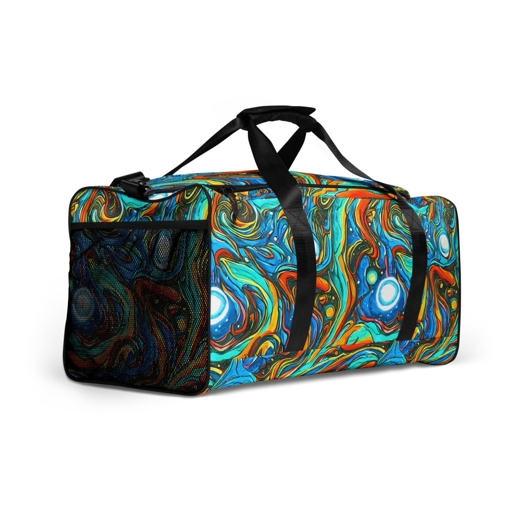 Plasma Reef on Duffle Bag — Right Front