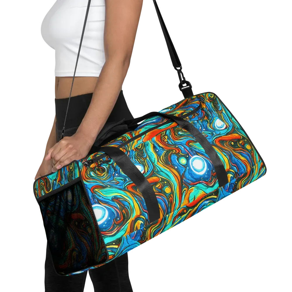 Plasma Reef on Duffle Bag — Front