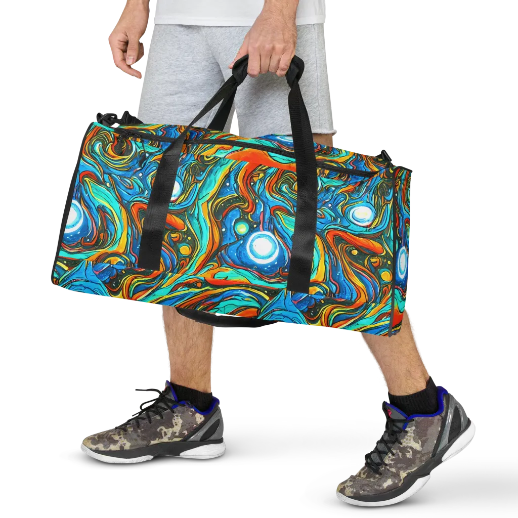 Plasma Reef on Duffle Bag — Front
