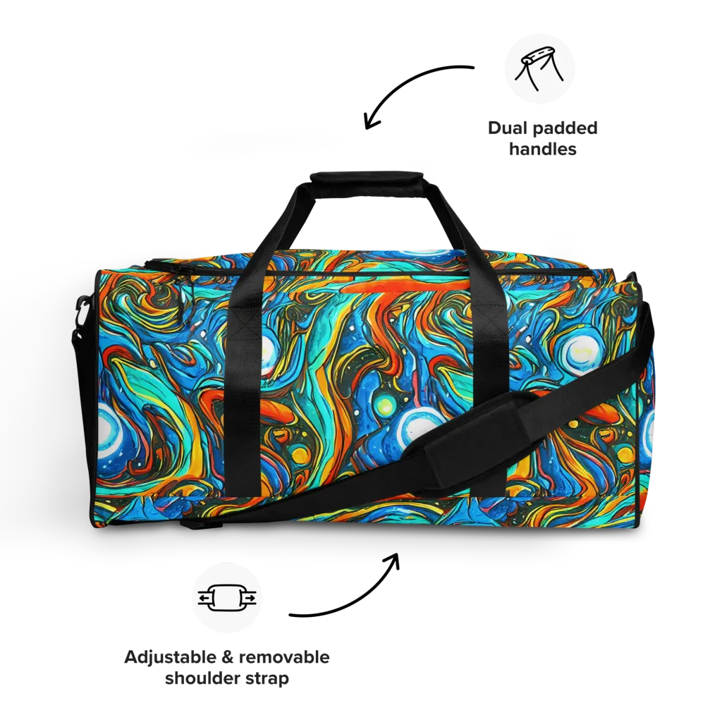 Plasma Reef on Duffle Bag — Front