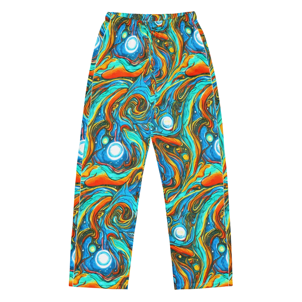Plasma Reef on Women's Pajama Pants — Front