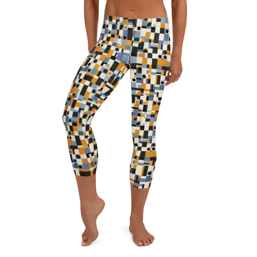 Bauhaus Afterglow on a Capri Leggings
