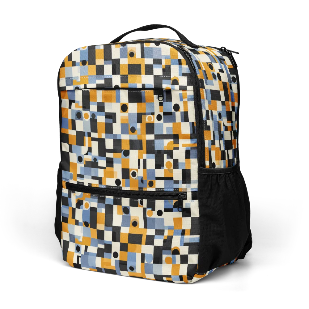 Bauhaus Afterglow on Utility Backpack — Left Front