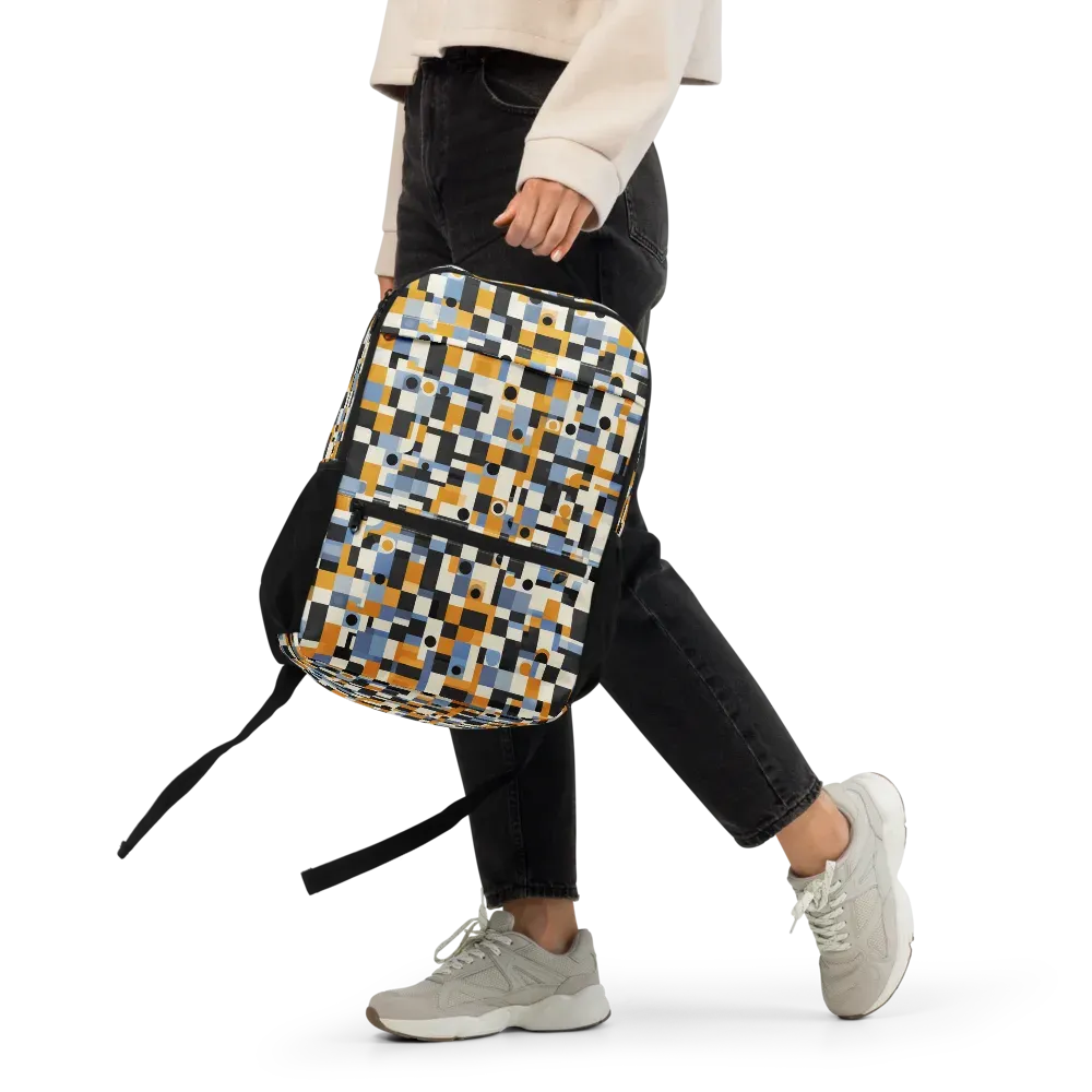 Bauhaus Afterglow on Utility Backpack — Front