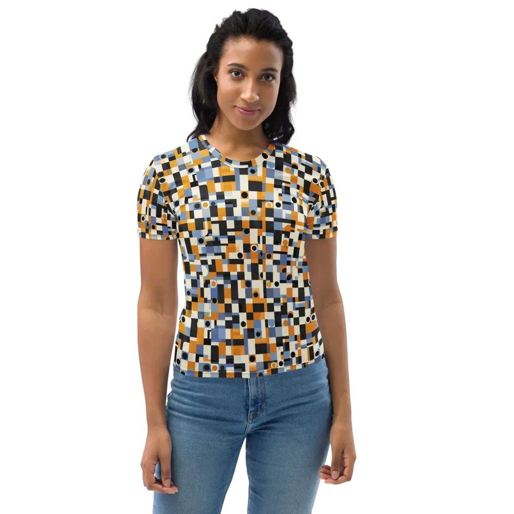 Bauhaus Afterglow on Women's Crew Neck T-Shirt — Front