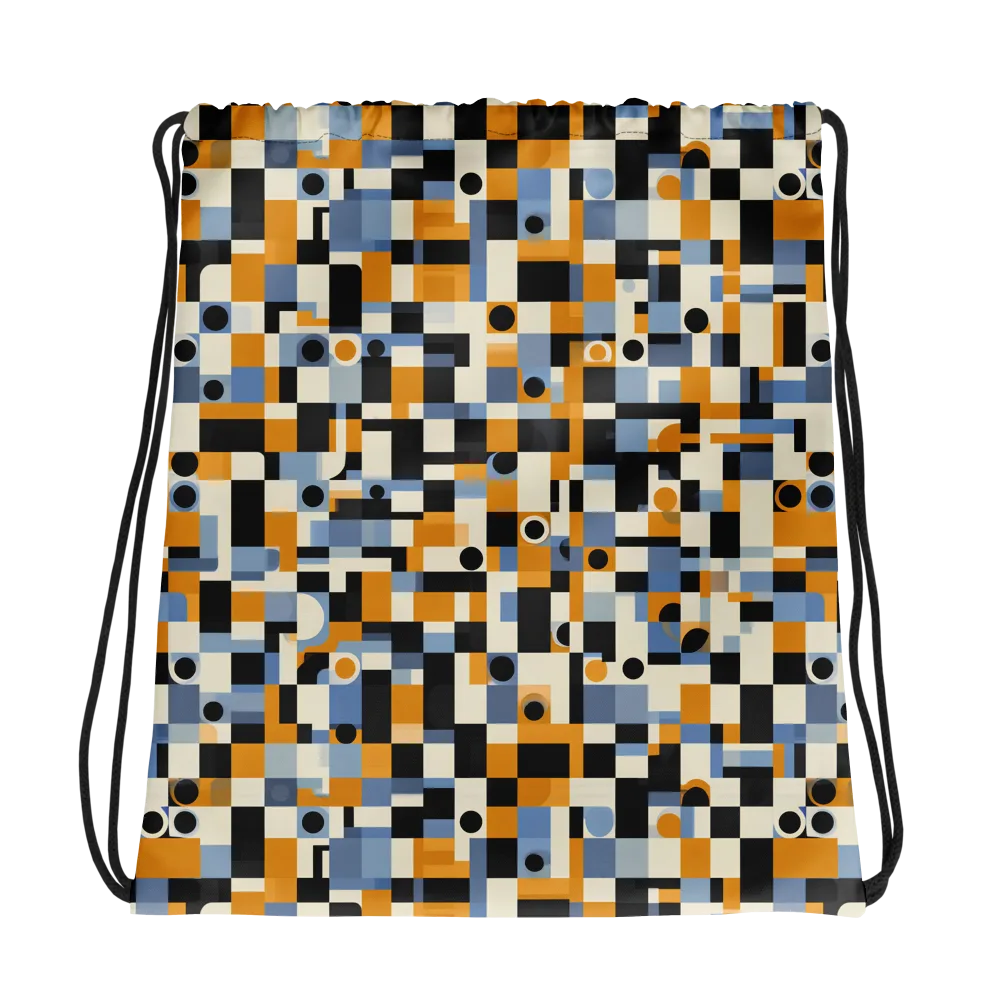 Bauhaus Afterglow on Drawstring Bag — Photo