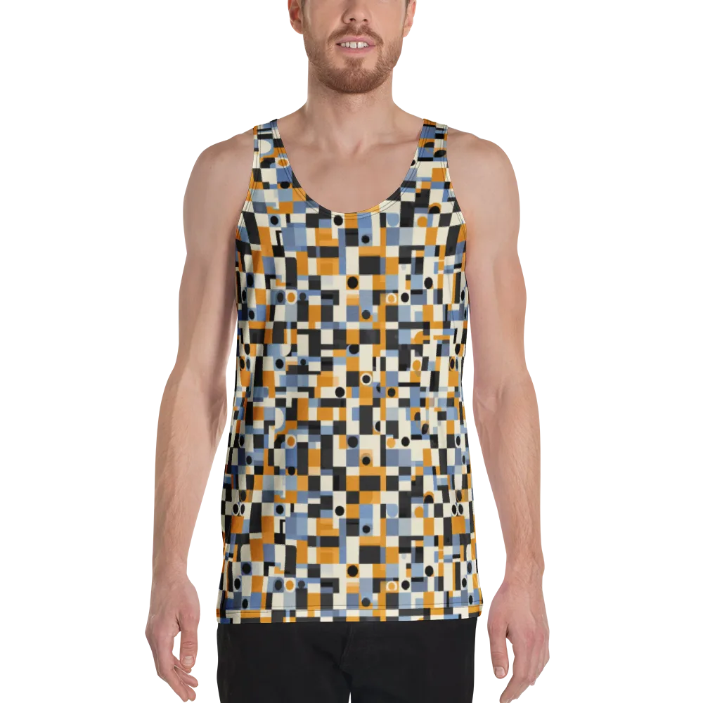 Bauhaus Afterglow on Men's Tank Top — Front