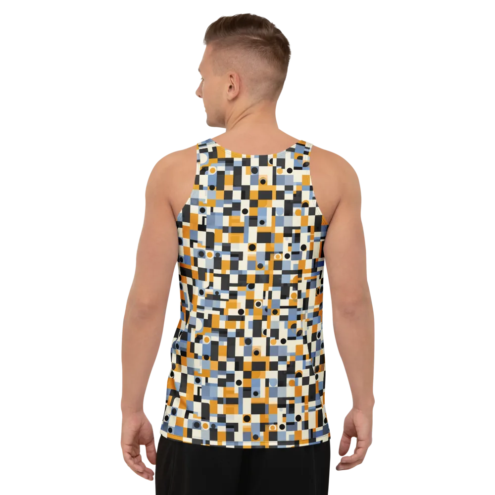 Bauhaus Afterglow on Men's Tank Top — Back