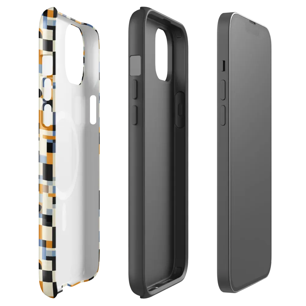 Bauhaus Afterglow on MagSafe Tough Case for iPhone® — Front