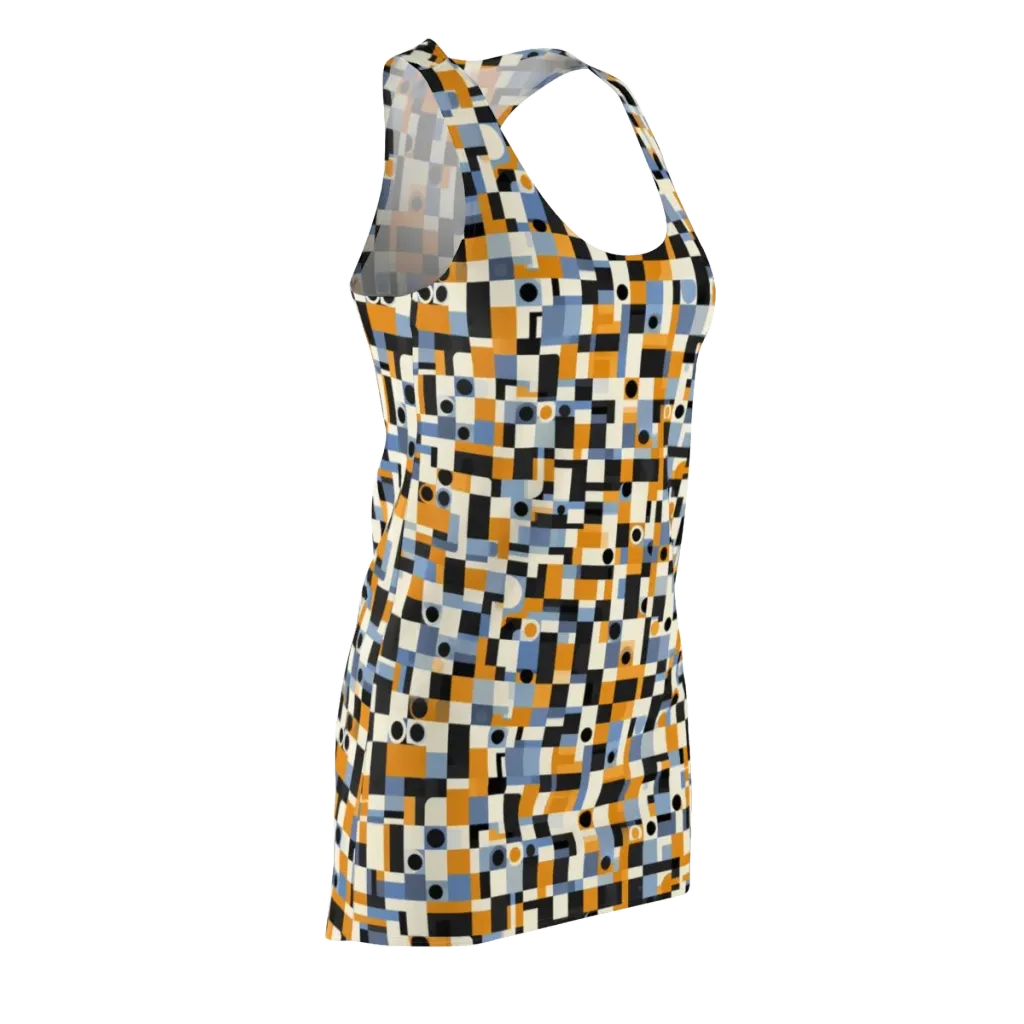 Bauhaus Afterglow on Racerback Dress — Front Side
