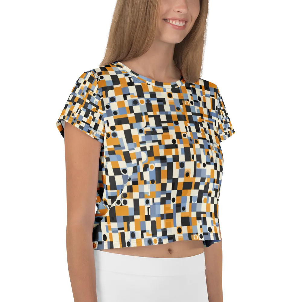Bauhaus Afterglow on Crop Tee — Right