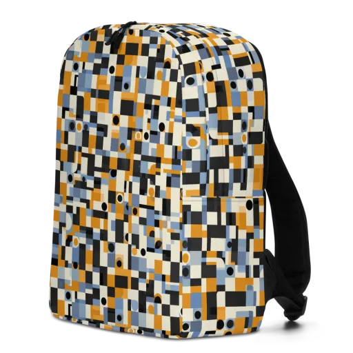 Bauhaus Afterglow on a Minimalist Backpack