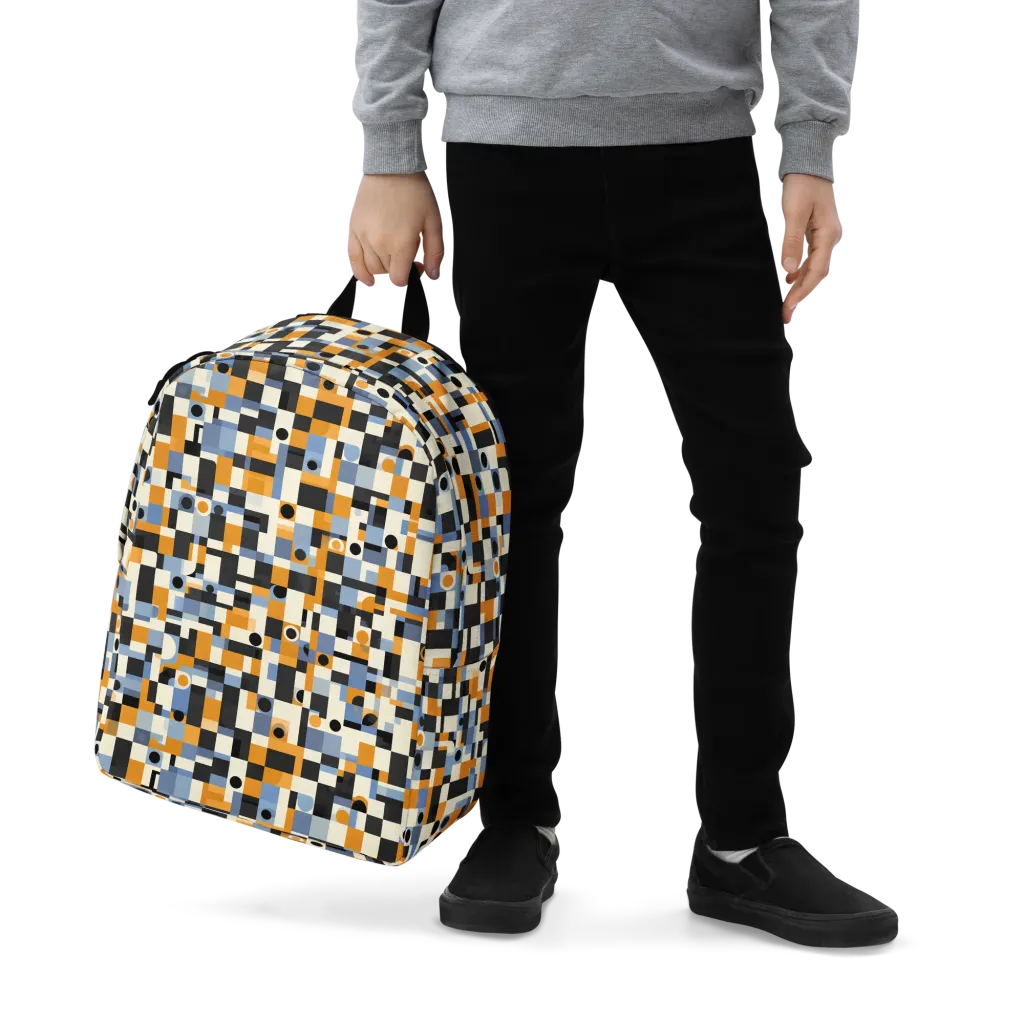 Bauhaus Afterglow on Minimalist Backpack — Zoomed-in