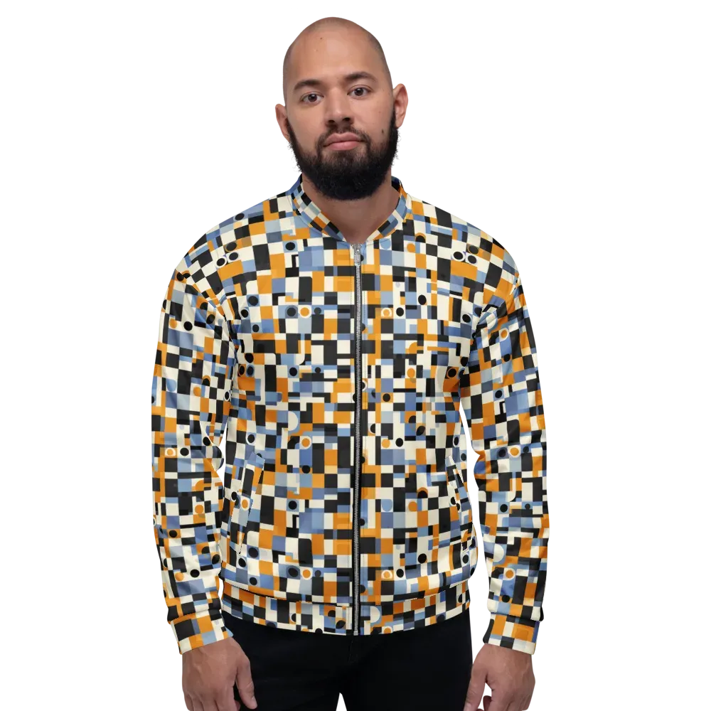 Bauhaus Afterglow on Bomber Jacket — Front