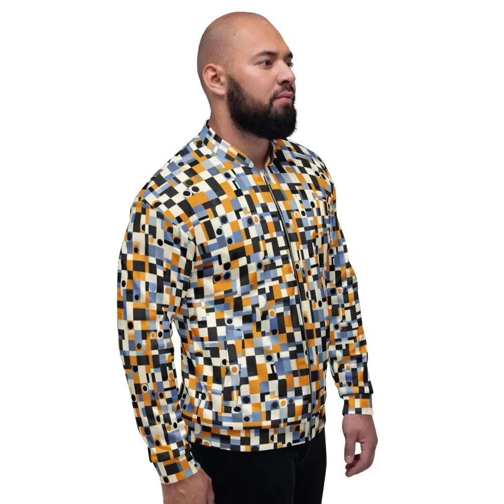 Bauhaus Afterglow on Bomber Jacket — Right