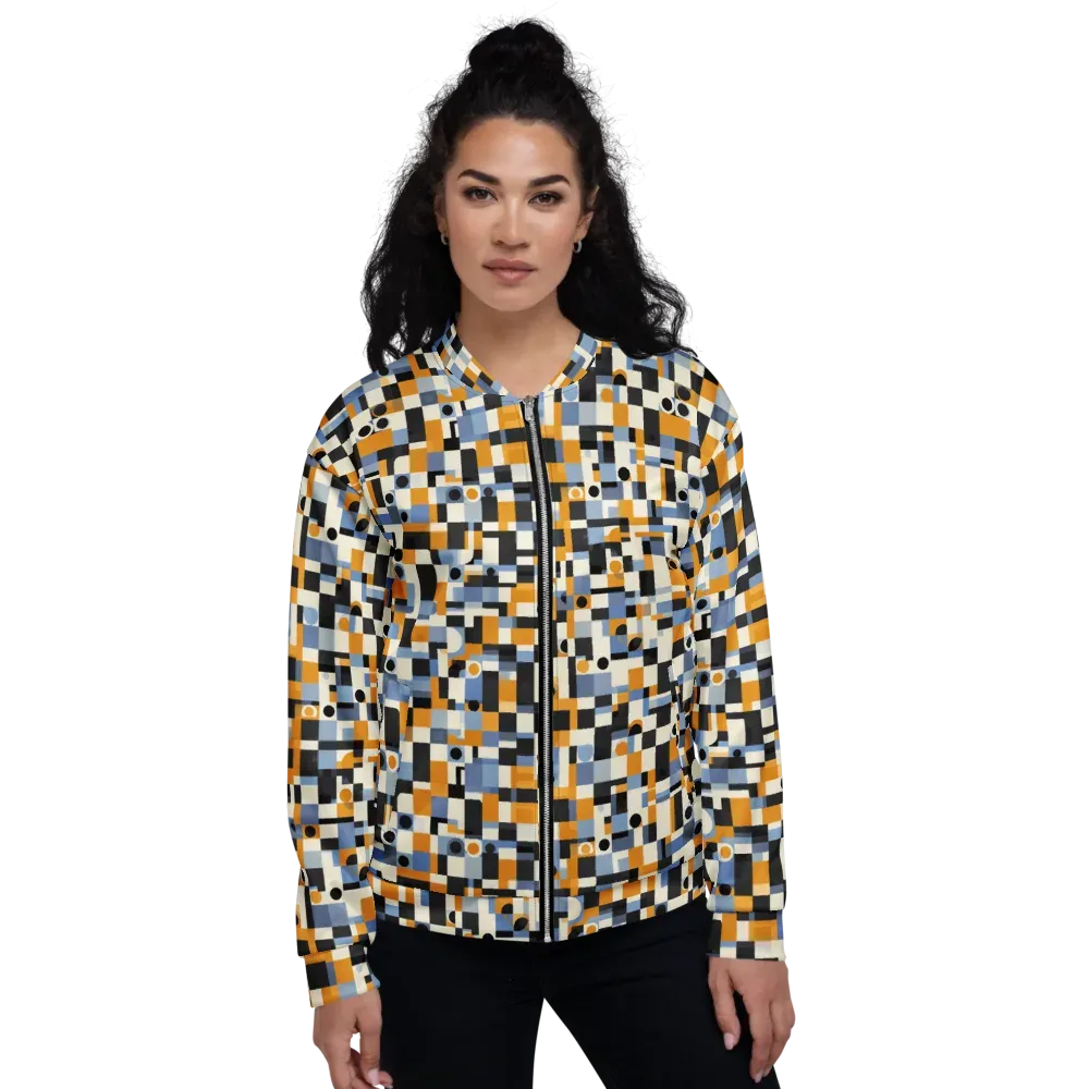 Bauhaus Afterglow on Bomber Jacket — Front