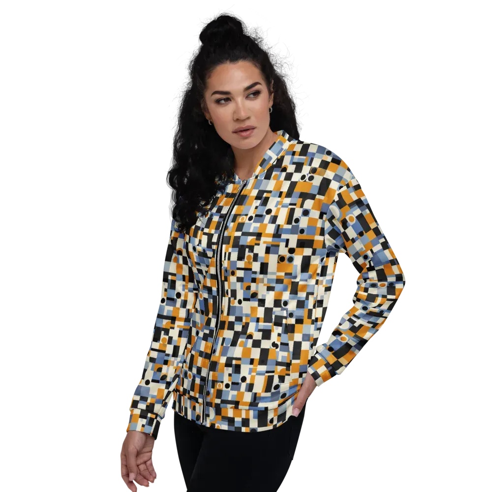Bauhaus Afterglow on Bomber Jacket — Left