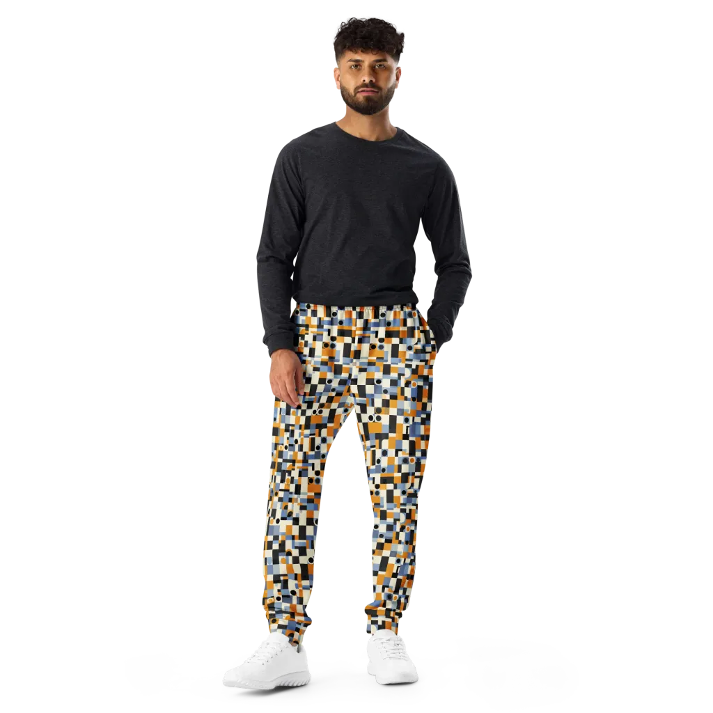 Bauhaus Afterglow on Men's Joggers — Front