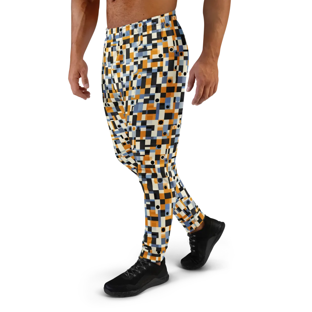 Bauhaus Afterglow on Men's Joggers — Left