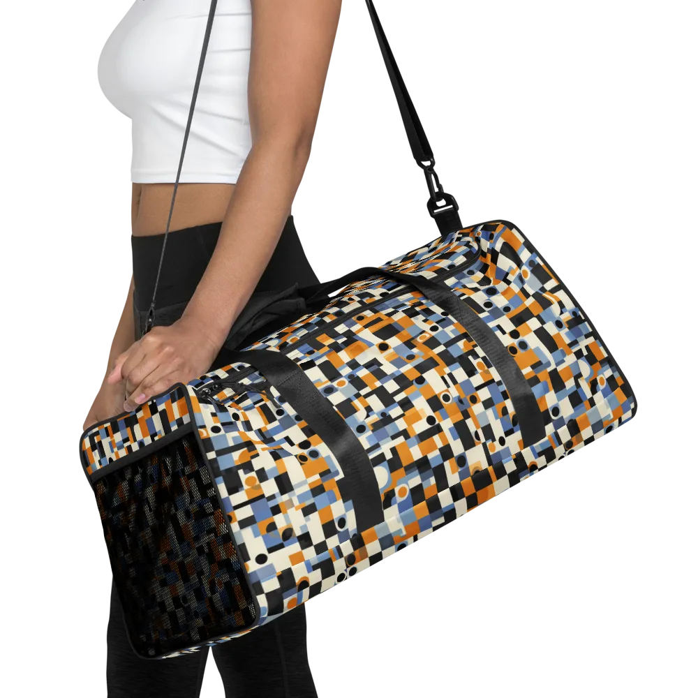 Bauhaus Afterglow on Duffle Bag — Front